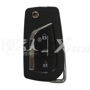 VVDI-英文版-有线子机丰田折叠款3键XKTO00EN