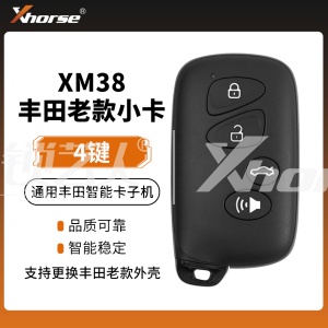 VVDI-XM38丰田老款小卡智能卡子机主板-4键 4D、8A可生成 0140 3370 5290 A433 F433等 反复擦写 